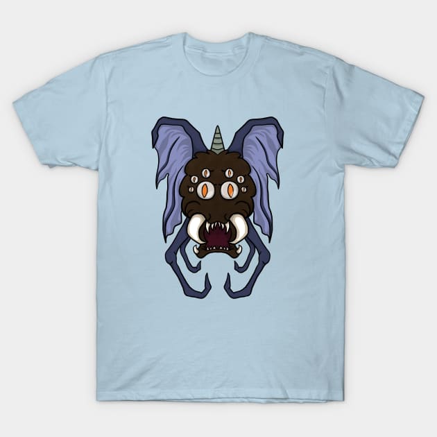 Flying Monster T-Shirt by SisterSpyder923